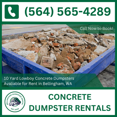 Bellingham Concrete Dumpster Rental